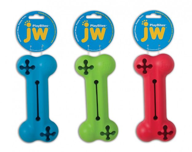 Kép JW® Playbites Treat Bone tölthető kutyajáték (S/M)