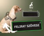 P24S kívánságfelirat kistestű kutyáknak zöld 110x30mm