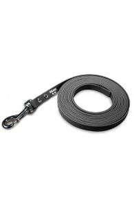 Kép IDC® kaucsuk póráz, fogó nélküli 2m - fekete