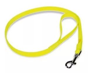 Kép IDC® kaucsuk póráz, fogóval 1,2m - neon