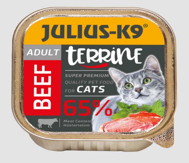 Kép JULIUS K-9 CAT 100g alutálkás marha