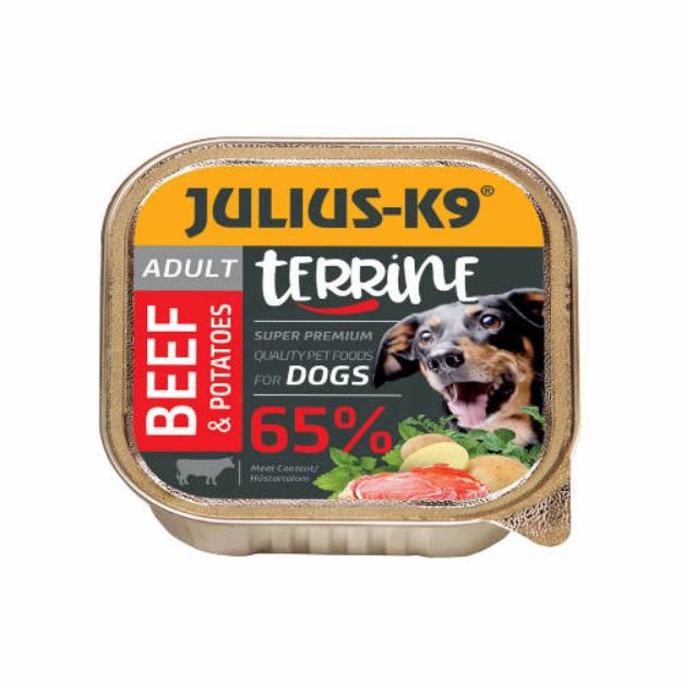 Kép JULIUS K-9 DOG 150g alutálkás marha-édesburgonya